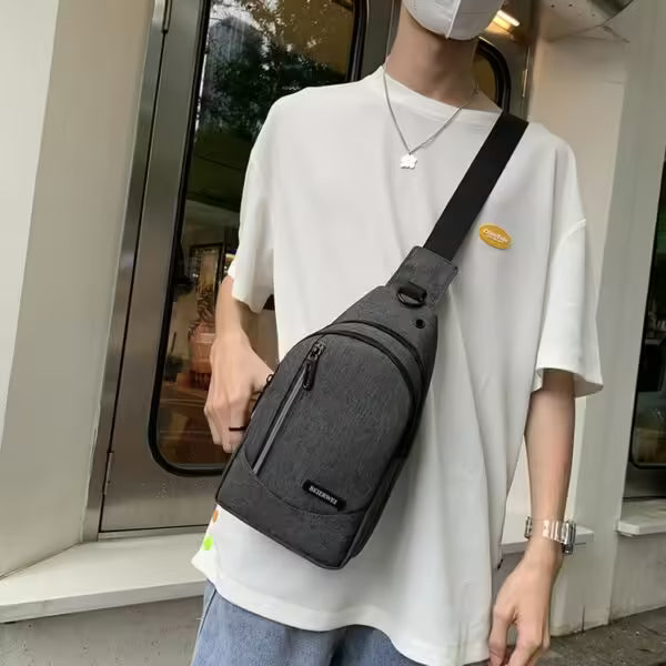 Sac bandoulière simple pour homme (EGB245)