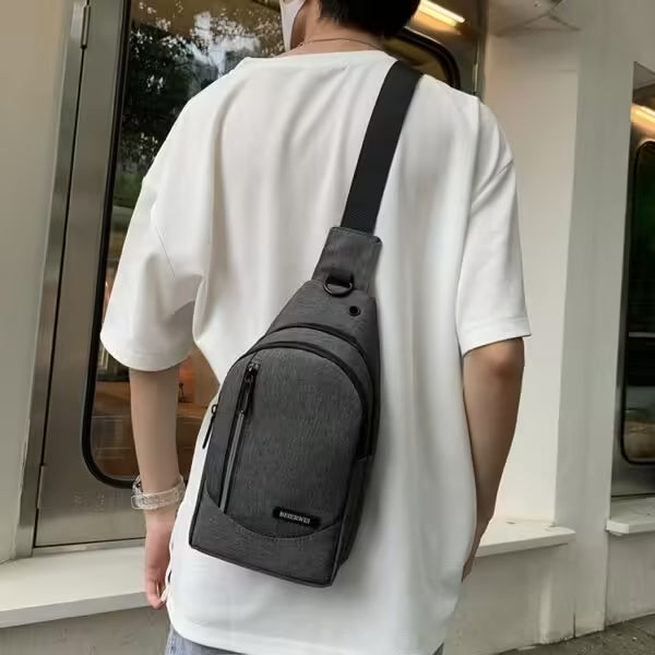 Sac bandoulière simple pour homme (EGB245)