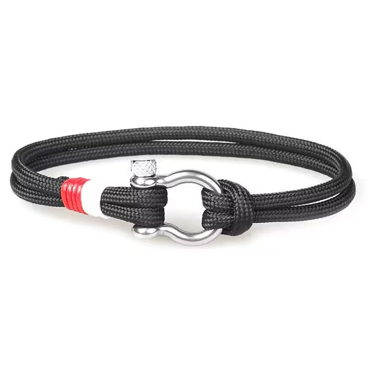 Simple Rope x Stainless steel Bracelet (EGBT350)