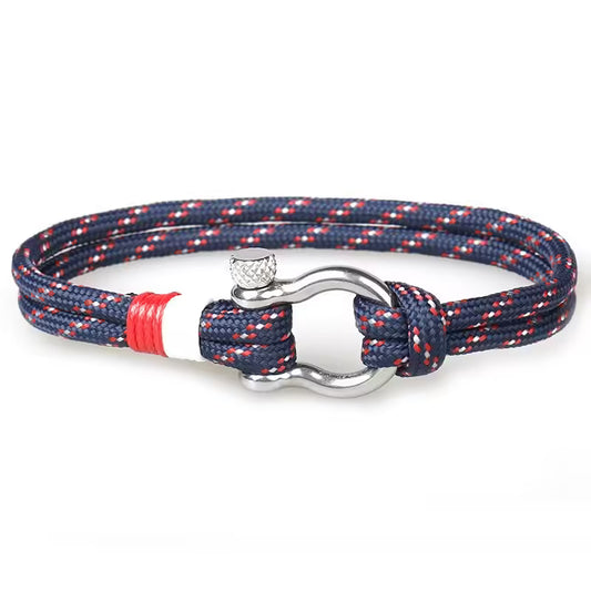 Simple Rope x Stainless steel Bracelet (EGBT350)