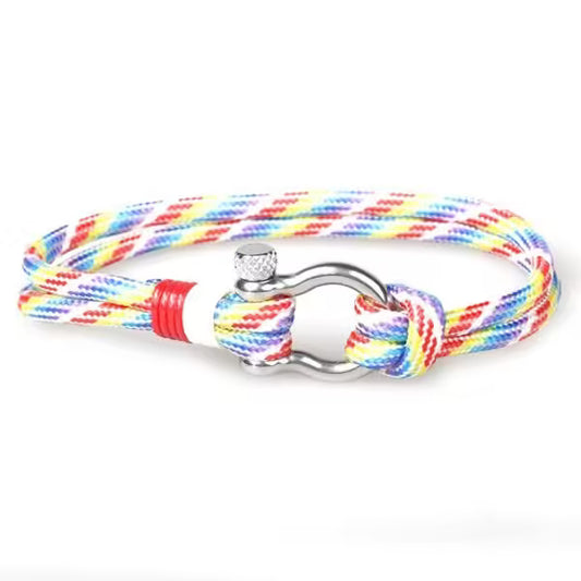 Simple Rope x Stainless steel Bracelet (EGBT350)