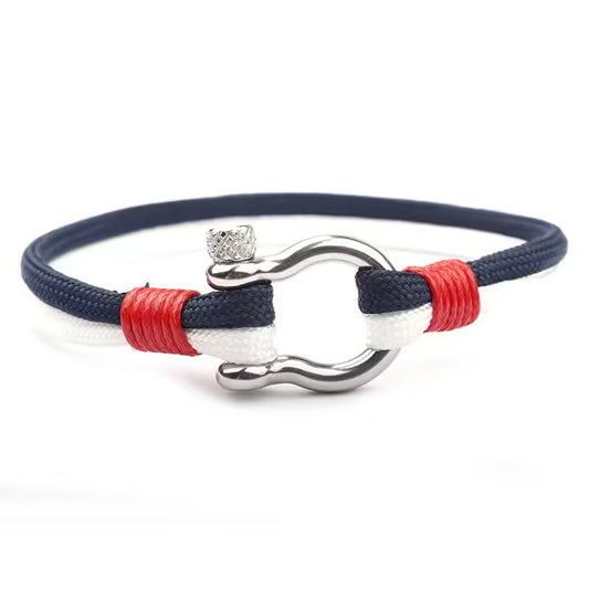 Simple Rope x Stainless steel Bracelet (EGBT350)