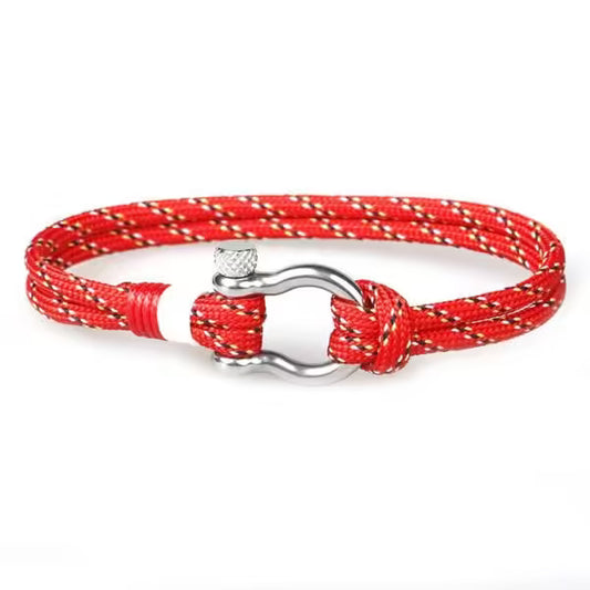 Simple Rope x Stainless steel Bracelet (EGBT350)