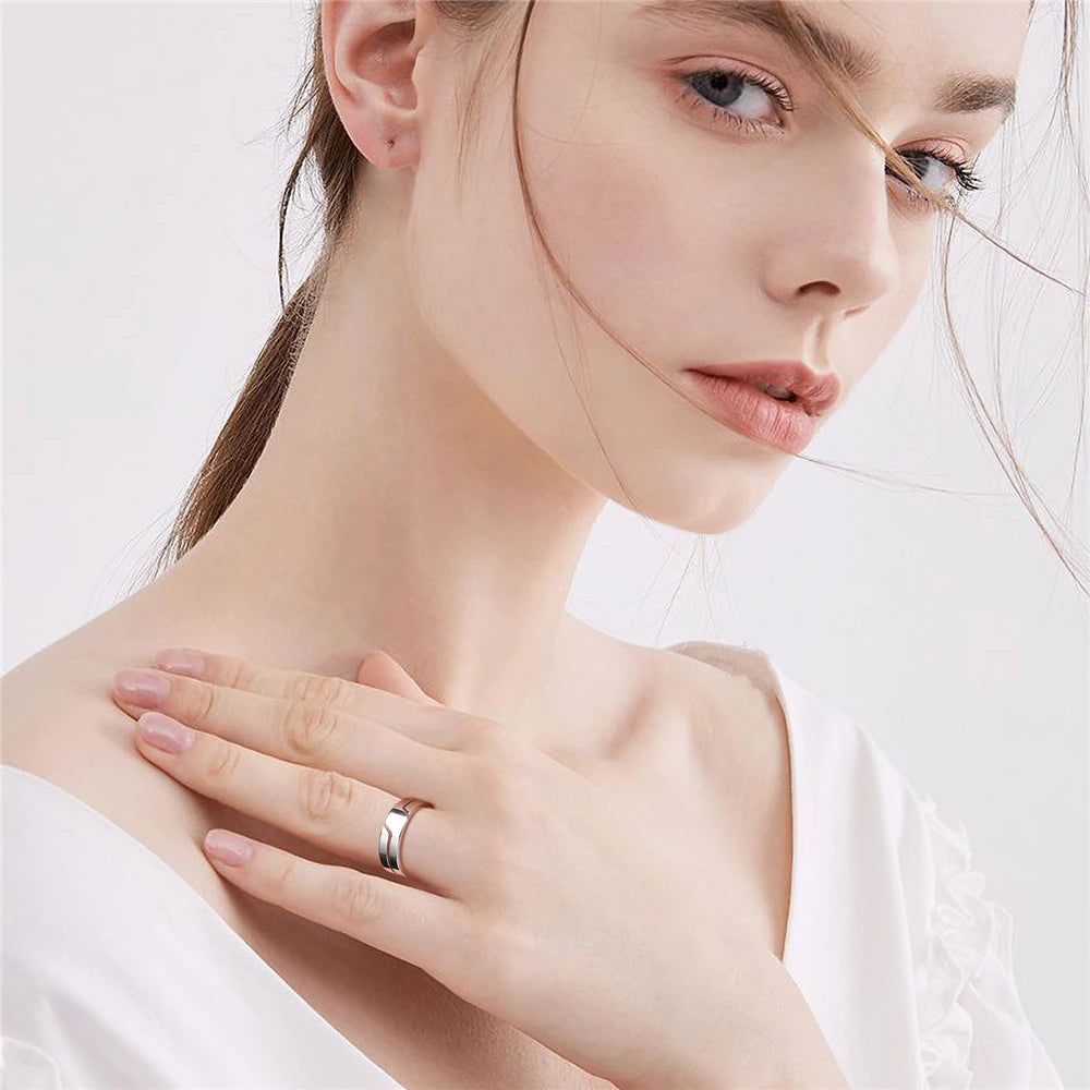 simple stainless steel unisex ring egr010 gallery img 15