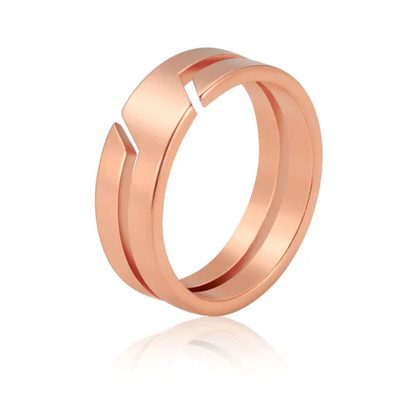 simple stainless steel unisex ring egr010 gallery img 2