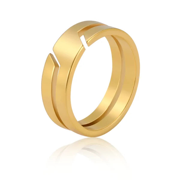 simple stainless steel unisex ring egr010 gallery img 3