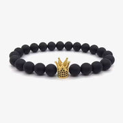 Bracelet à perles à couronne unique (EGBT047)