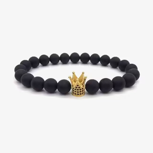 Single Crown Beads Bracelet (EGBT047)