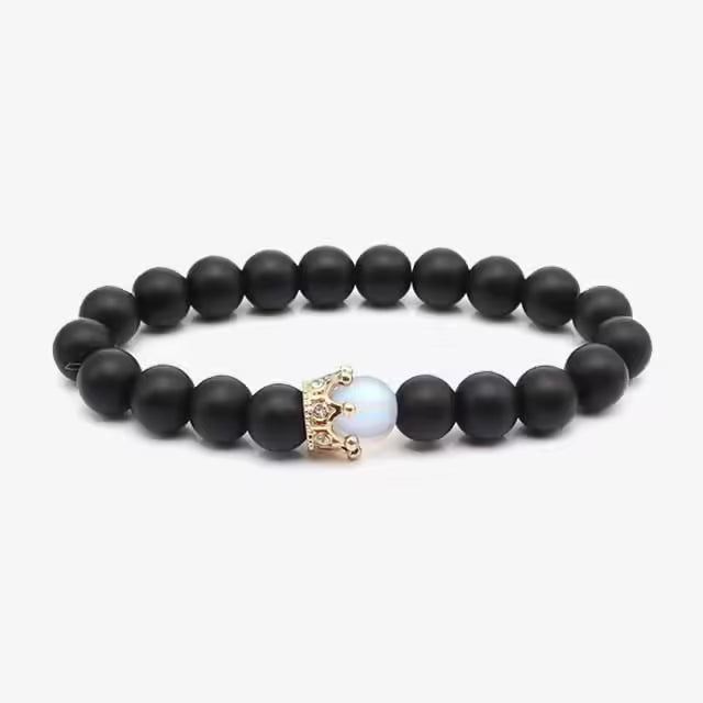 Single Crown Beads Bracelet (EGBT123)