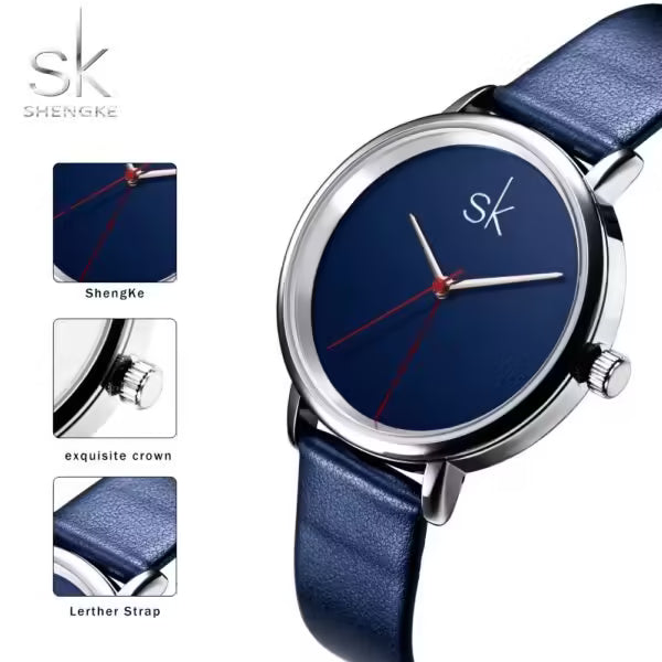 Montre SK Classy en cuir (SK0050)