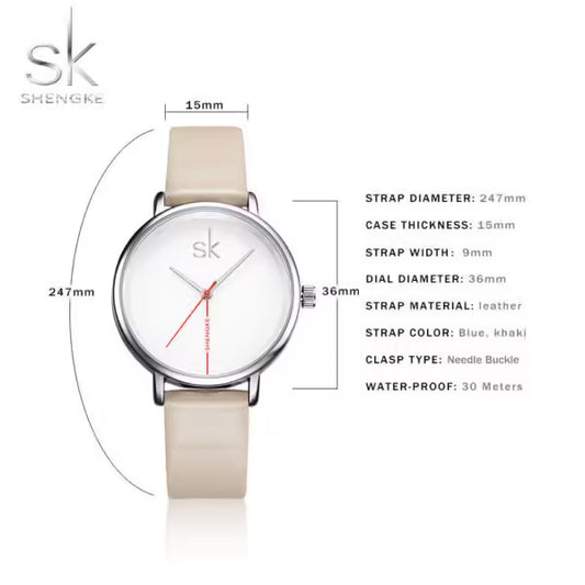 ساعة SK Classy Leather (SK0050)