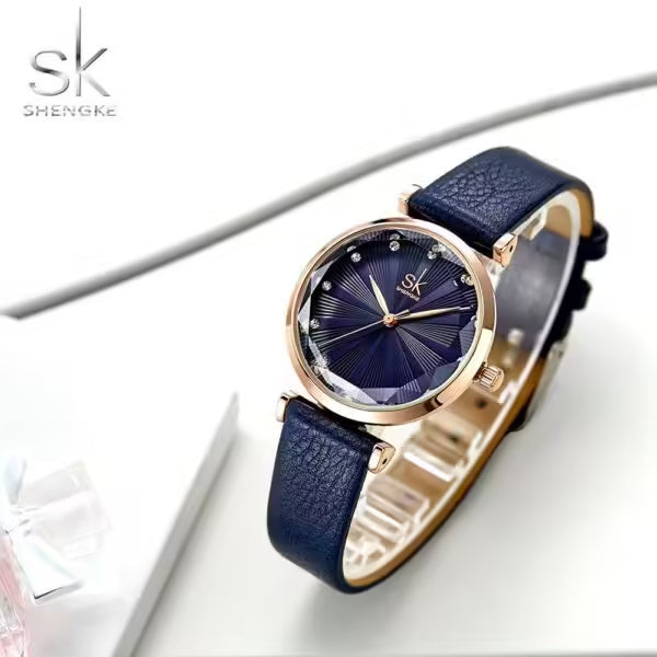 Montre femme SK en cuir (K0099)