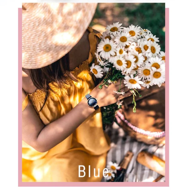 ساعة SK الجلدية النسائية (K0099)