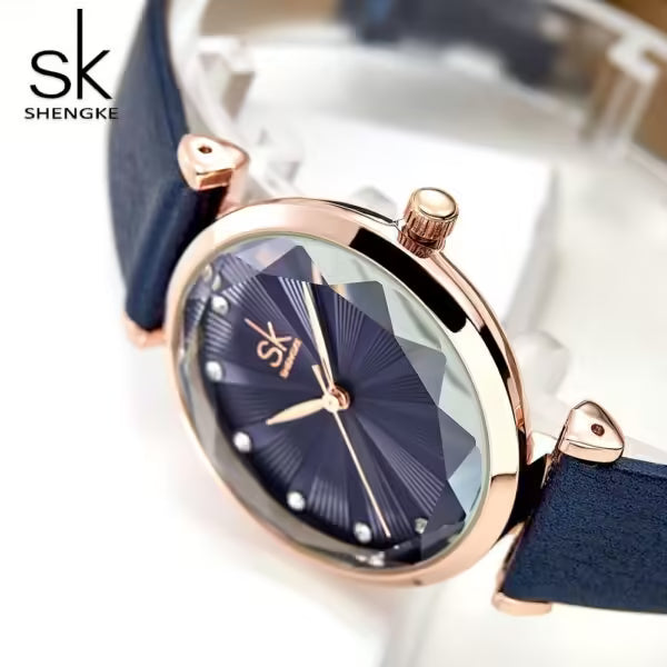 Montre femme SK en cuir (K0099)