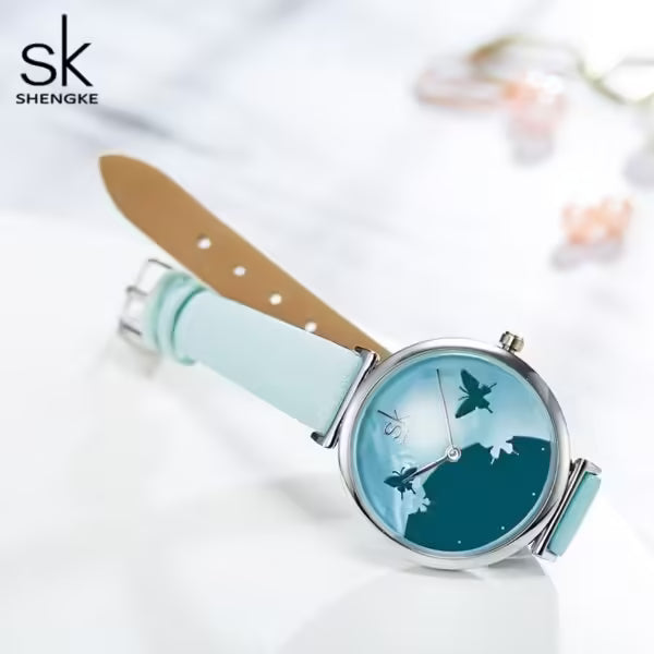 Montre femme SK en cuir (K0101)