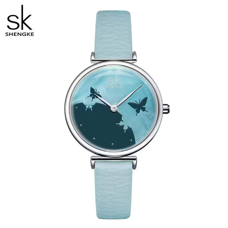 Montre femme SK en cuir (K0101)