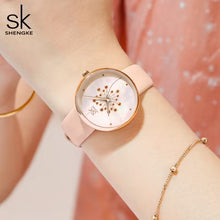 SK Leather Women Watch (K0113)