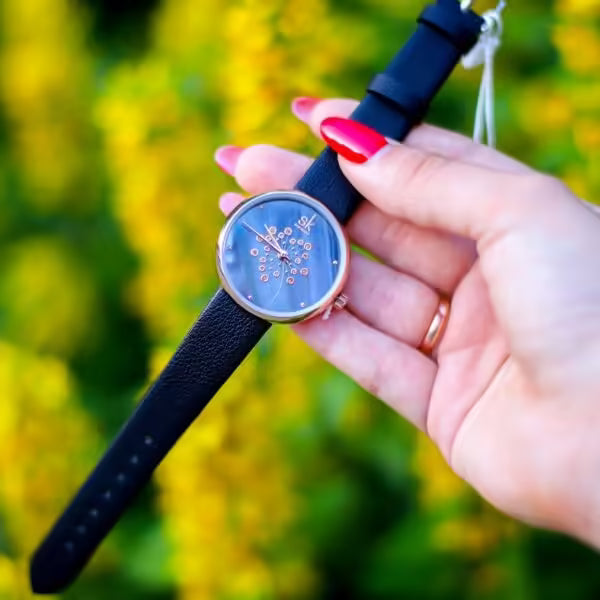 SK Leather Women Watch (K0113)