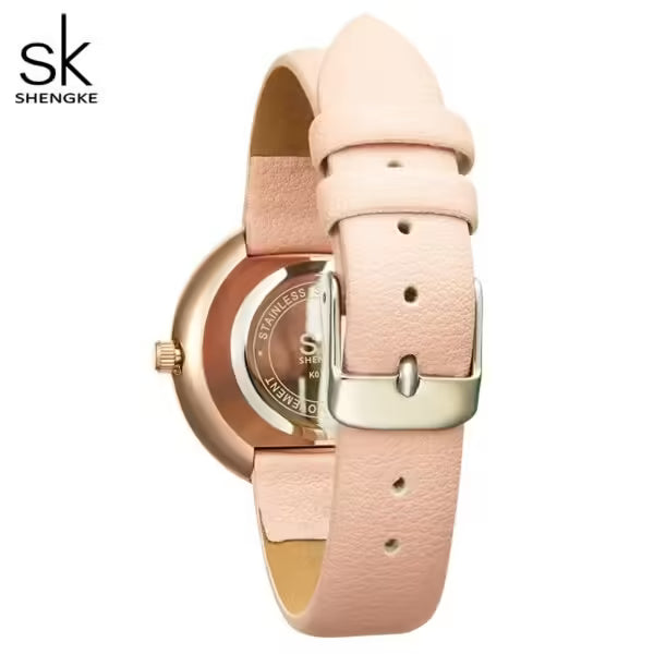 SK Leather Women Watch (K0113)