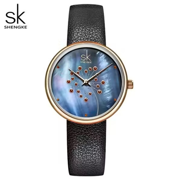 SK Leather Women Watch (K0113)