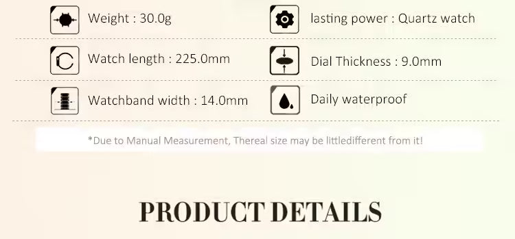 ساعة SK الجلدية النسائية (K0118)
