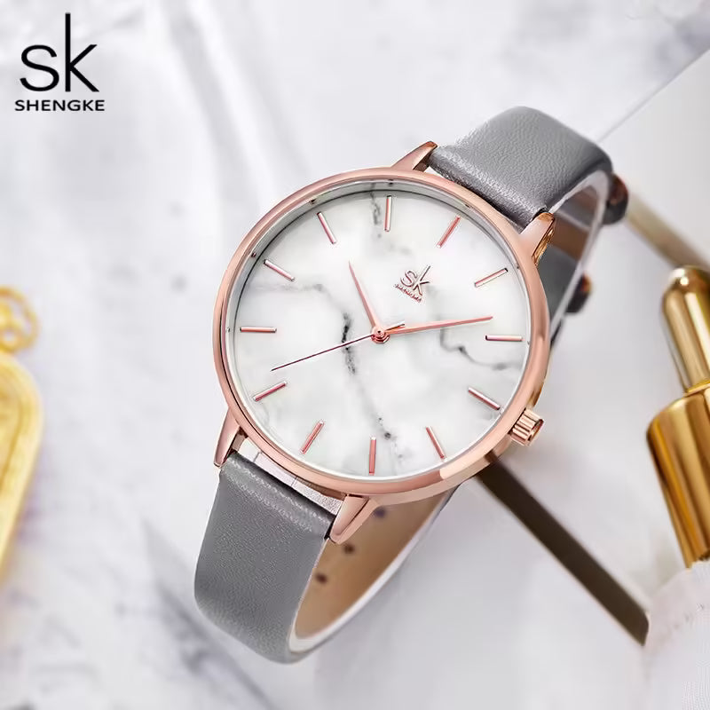 Montre femme SK en cuir (K0137)