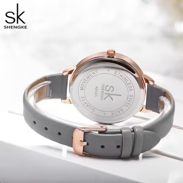 Montre femme SK en cuir (K0137)