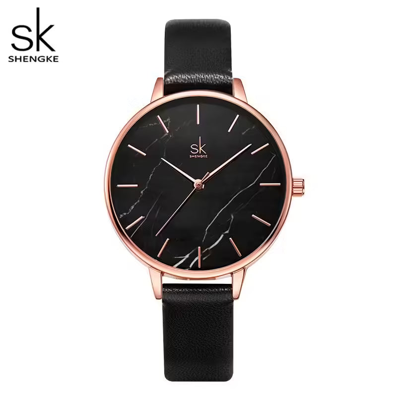 Montre femme SK en cuir (K0137)
