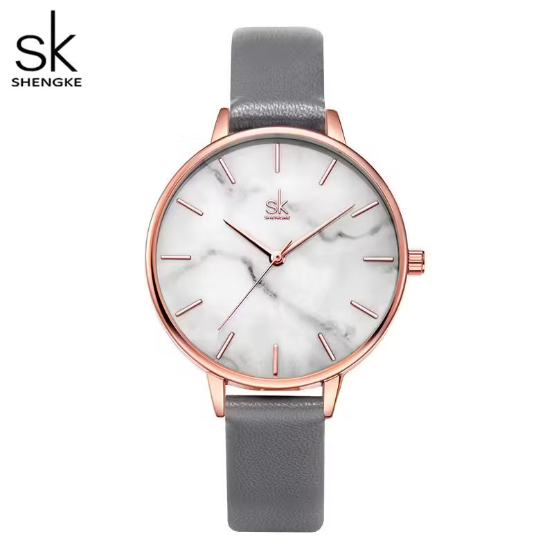 Montre femme SK en cuir (K0137)