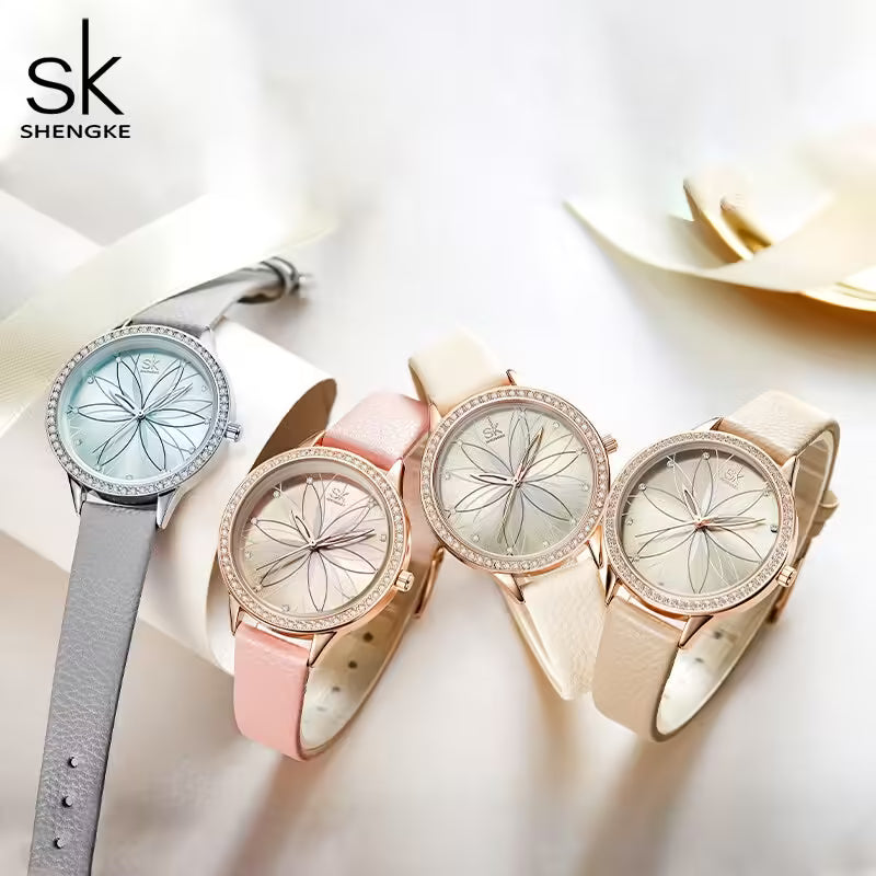 Montre femme SK en cuir (K0146)