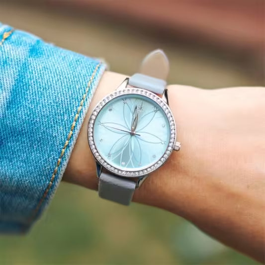 SK Leather Women Watch (K0146)