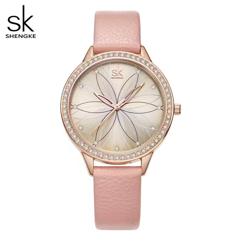 Montre femme SK en cuir (K0146)