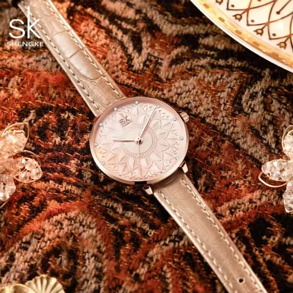 Montre femme SK en cuir (K0149)