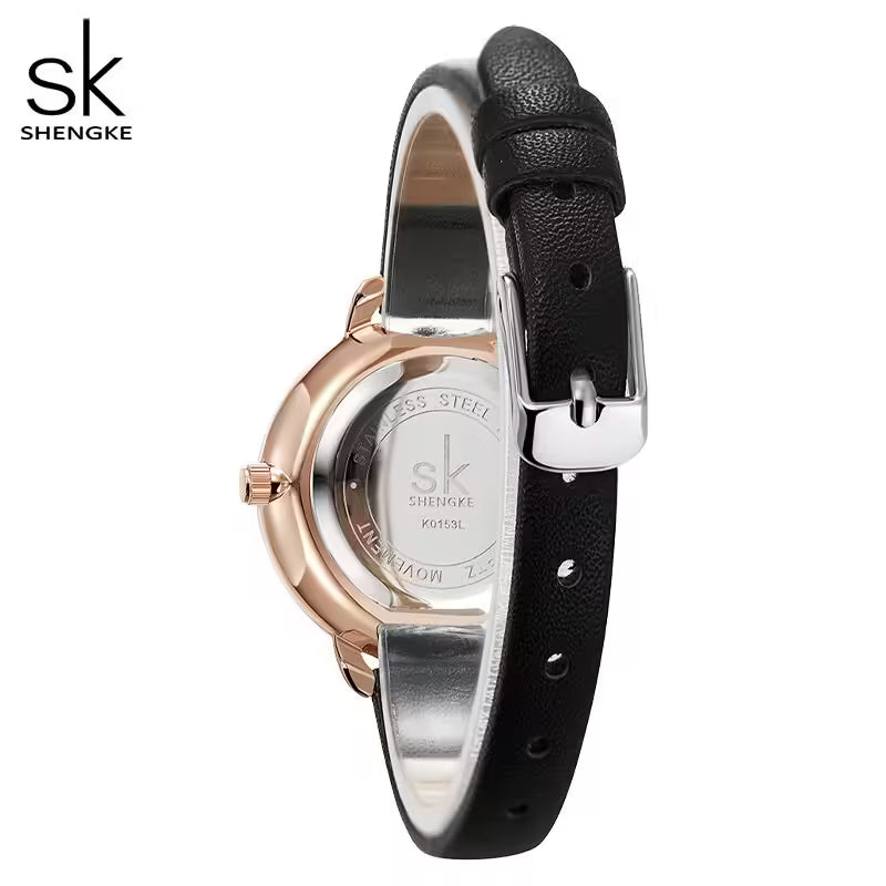 SK Leather Women Watch (K0153)