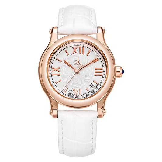 SK Leather Women Watch (K0164)