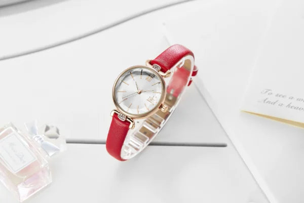 ساعة SK الجلدية النسائية (K8067) 