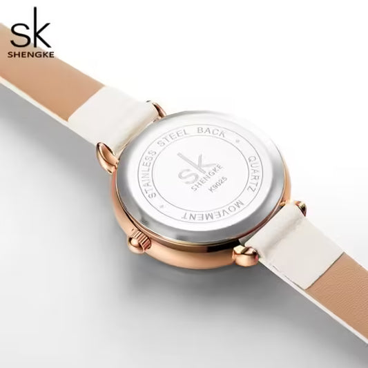 ساعة SK الجلدية النسائية (K9025)