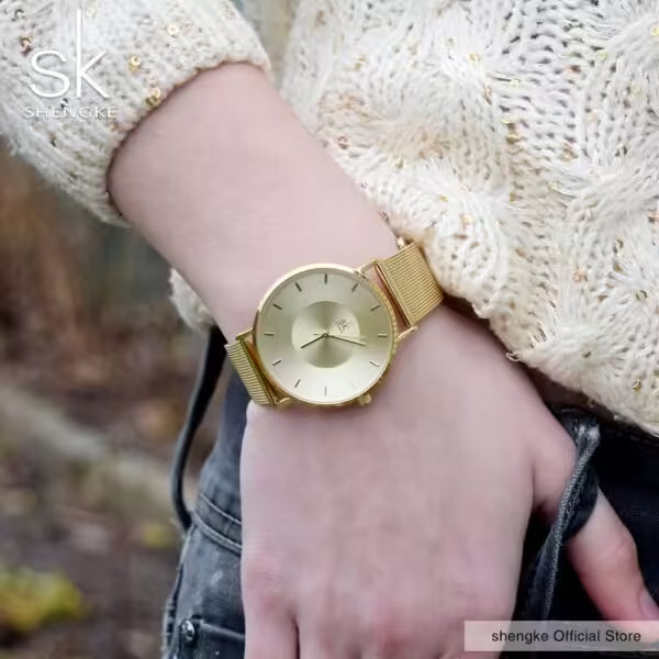 Montre femme SK Mesh en acier inoxydable (K0030)