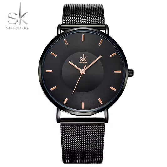 SK Mesh Stainless Steel Women Watch (K0030)