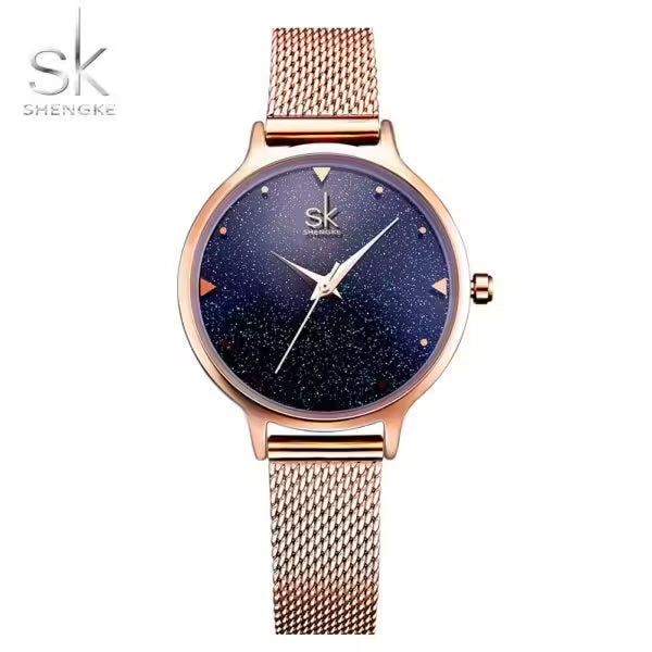 Montre femme SK Mesh en acier inoxydable (K0063)