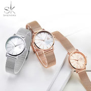 Montre femme SK Mesh en acier inoxydable (K0093)