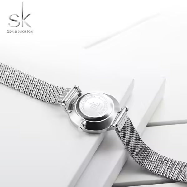 Montre femme SK Mesh en acier inoxydable (K0093)