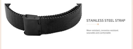 SK Mesh Stainless Steel Women Watch (K0106)