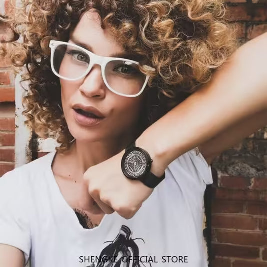 SK Mesh Stainless Steel Women Watch (K0114)