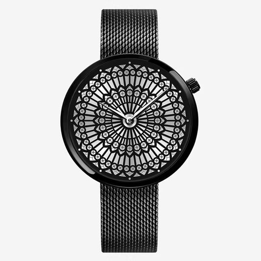 SK Mesh Stainless Steel Women Watch (K0114)