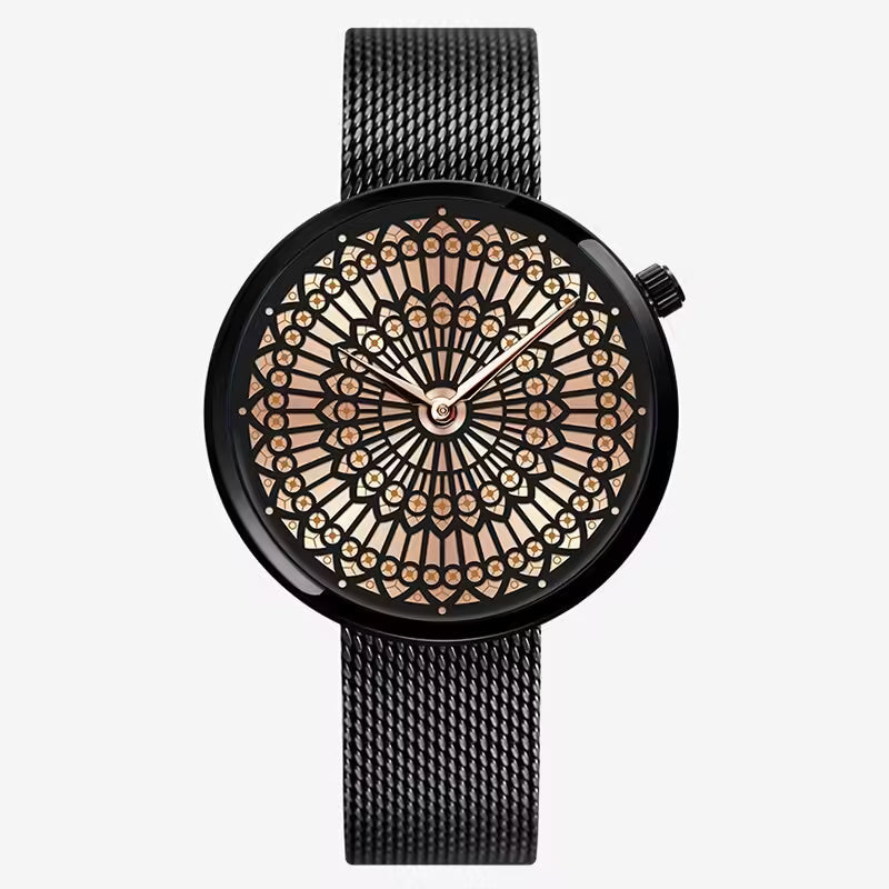 Montre femme SK Mesh en acier inoxydable (K0114)