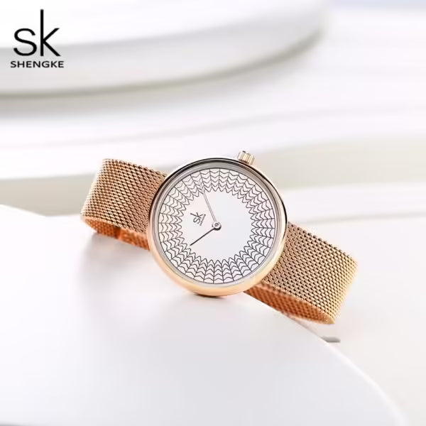 Montre femme SK Mesh en acier inoxydable (K0126)
