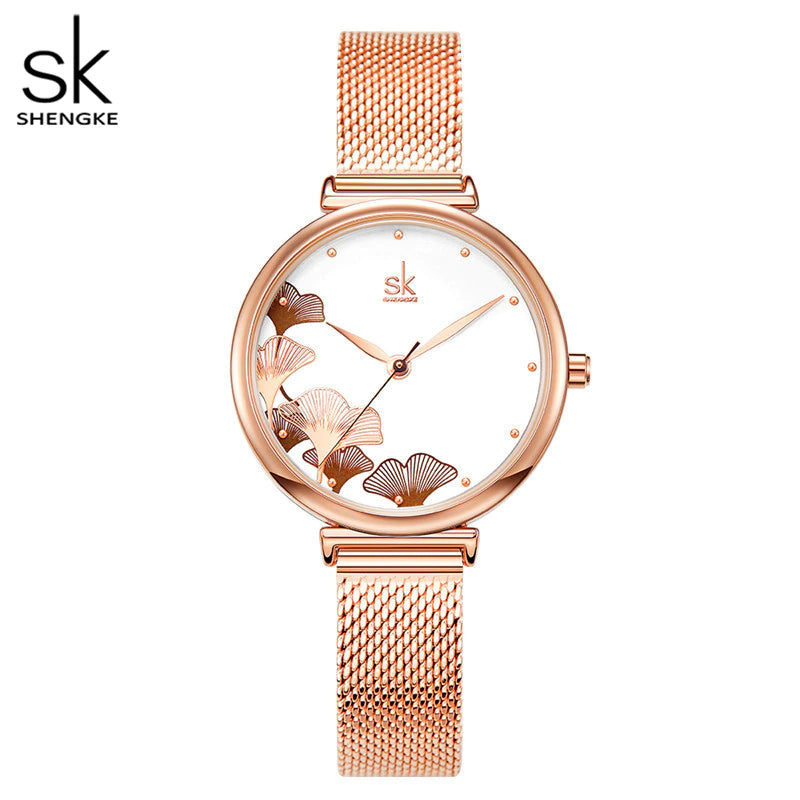 Montre femme SK Mesh en acier inoxydable (K0139)