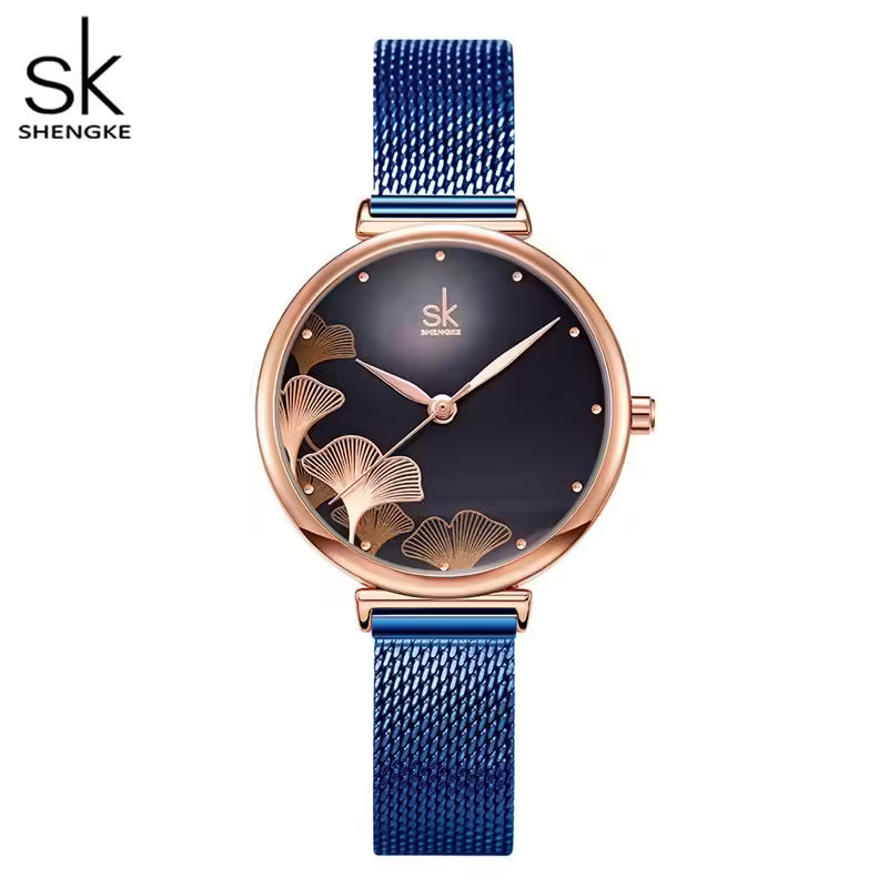 Montre femme SK Mesh en acier inoxydable (K0139)