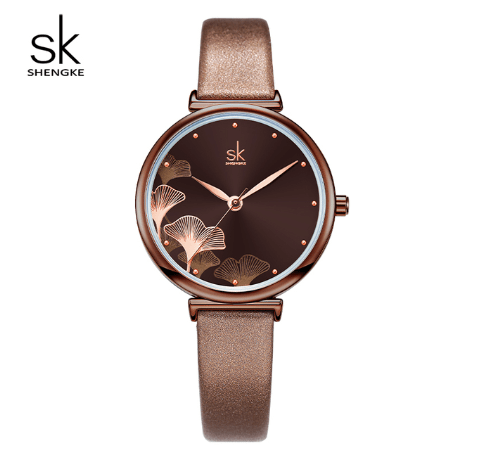 ساعة SK Mesh المصنوعة من الفولاذ المقاوم للصدأ للنساء (K0139)